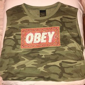 Obey Crop Top